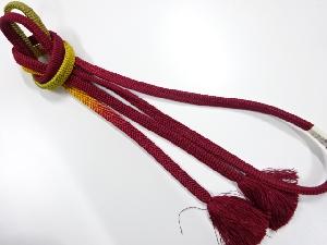 未使用品　正絹　手組帯締め